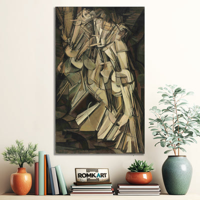Marcel Duchamp Nude Descending A Staircase No 2 1912 – Reproduction