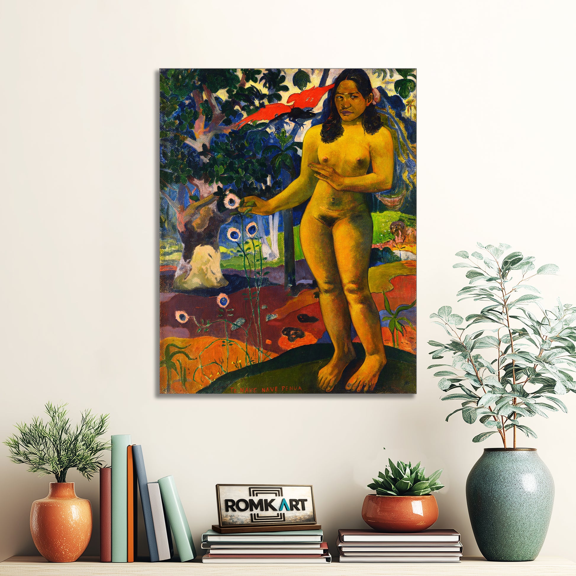 Paul Gauguin Delightful Land Te Nave Nave Fenua 1892 – Reproduction