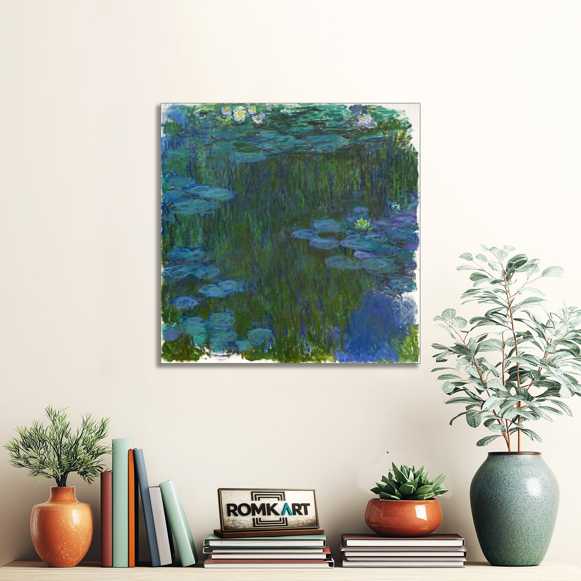 Claude Monet Blue Water Lilies 1914 - 1917 – Reproduction