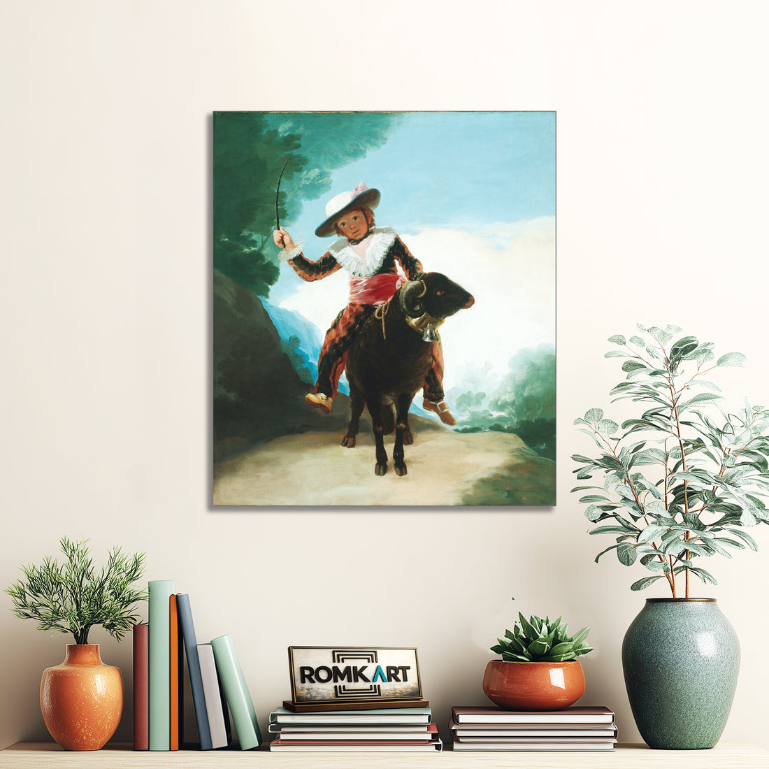 Francisco Goya Boy On A Ram 1786 - 1787 – Reproduction