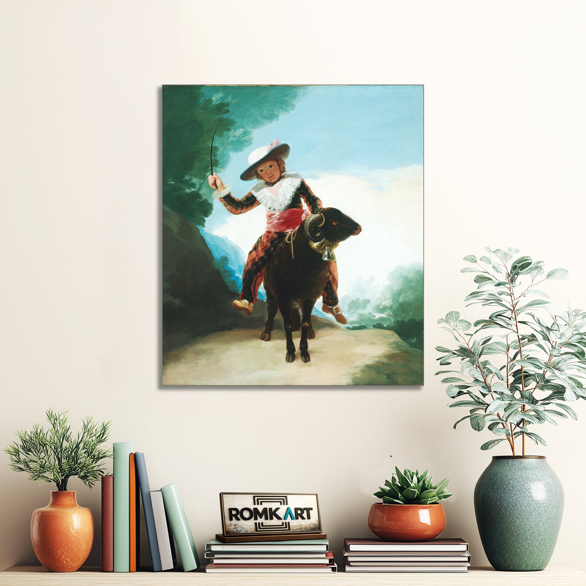 Francisco Goya Boy On A Ram 1786 - 1787 – Reproduction