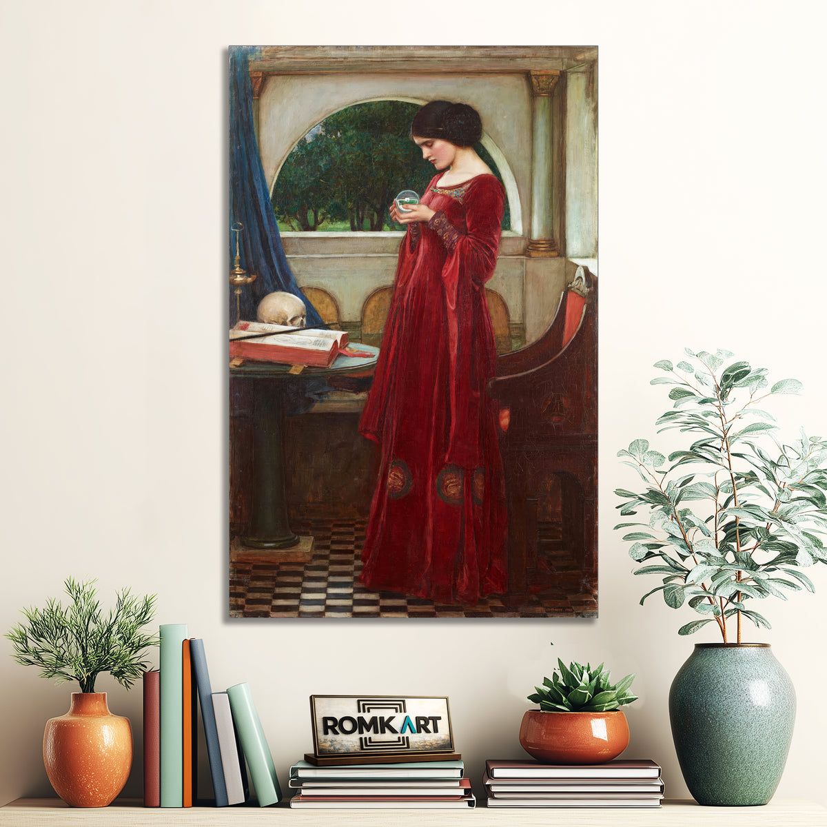 John William Waterhouse The Crystal Ball 1902 – Reproduction