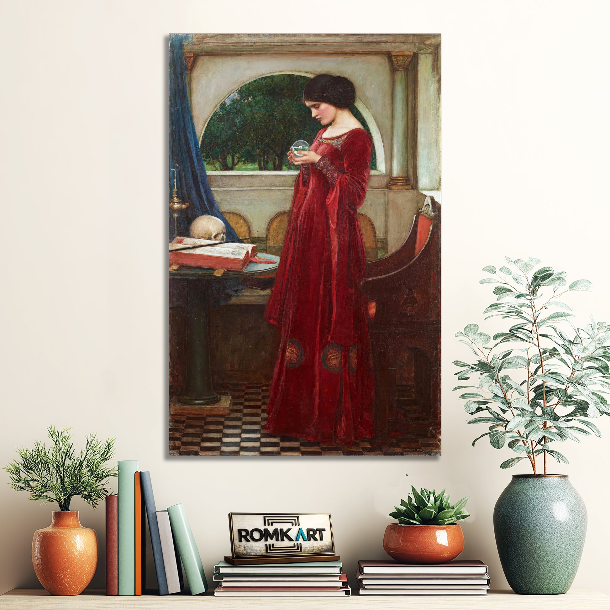 John William Waterhouse The Crystal Ball 1902 – Reproduction
