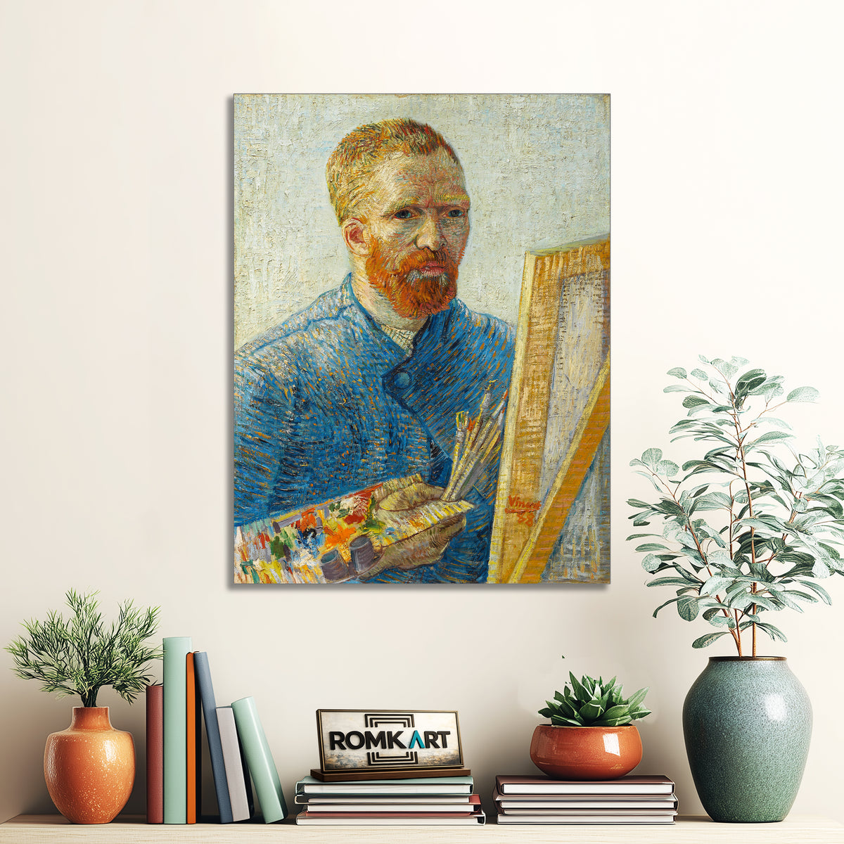 Vincent Van Gogh Self-portrait As A Painter 1888 – Reproduction