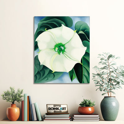 Georgia O'Keeffe Jimson Weed White Flower No 1 1932 – Reproduction