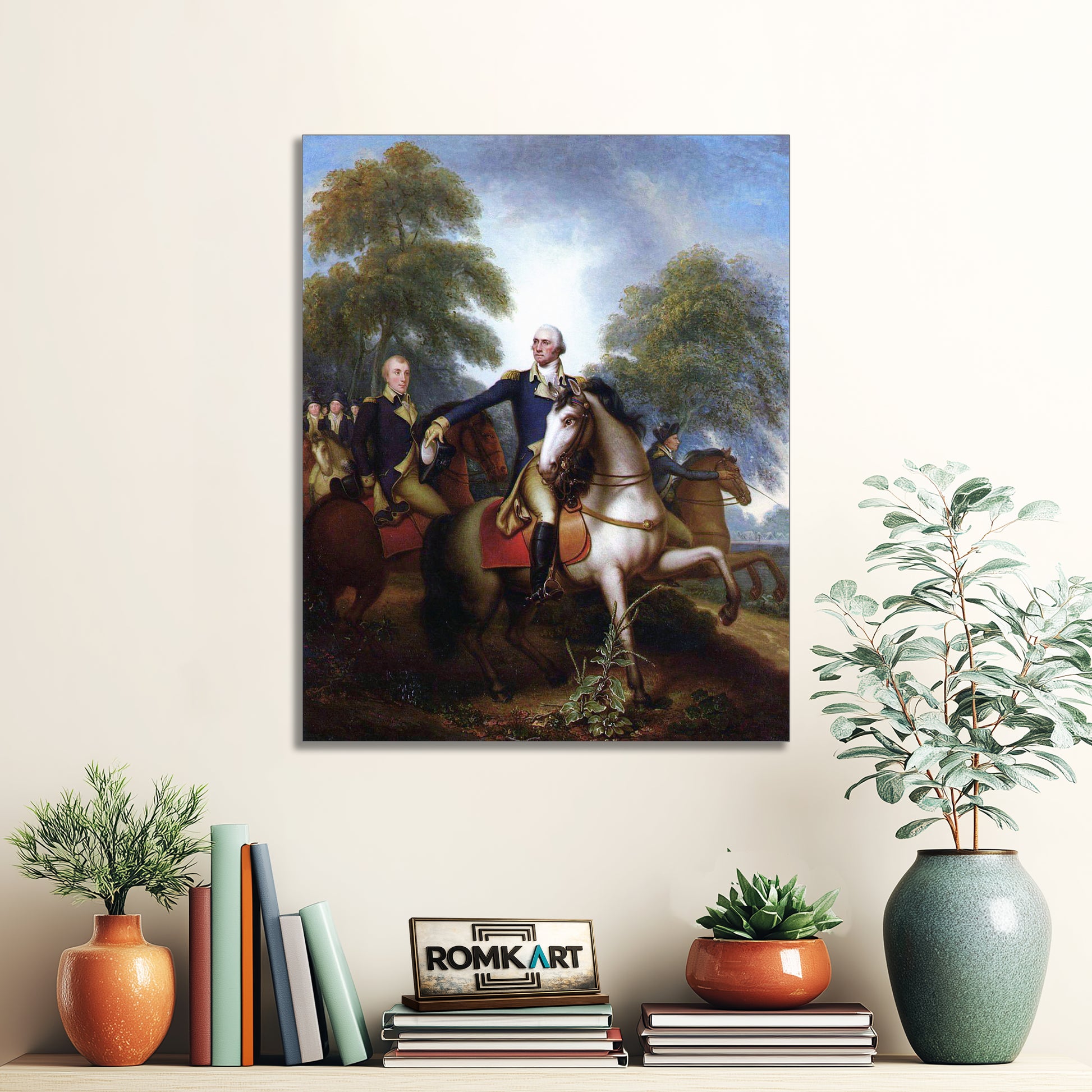 Rembrandt Peale Washington Before Yorktown 1823 – Reproduction