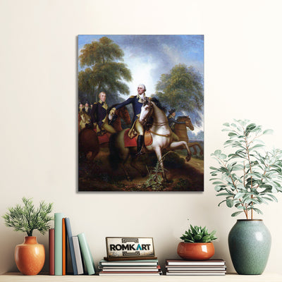 Rembrandt Peale Washington Before Yorktown 1823 – Reproduction
