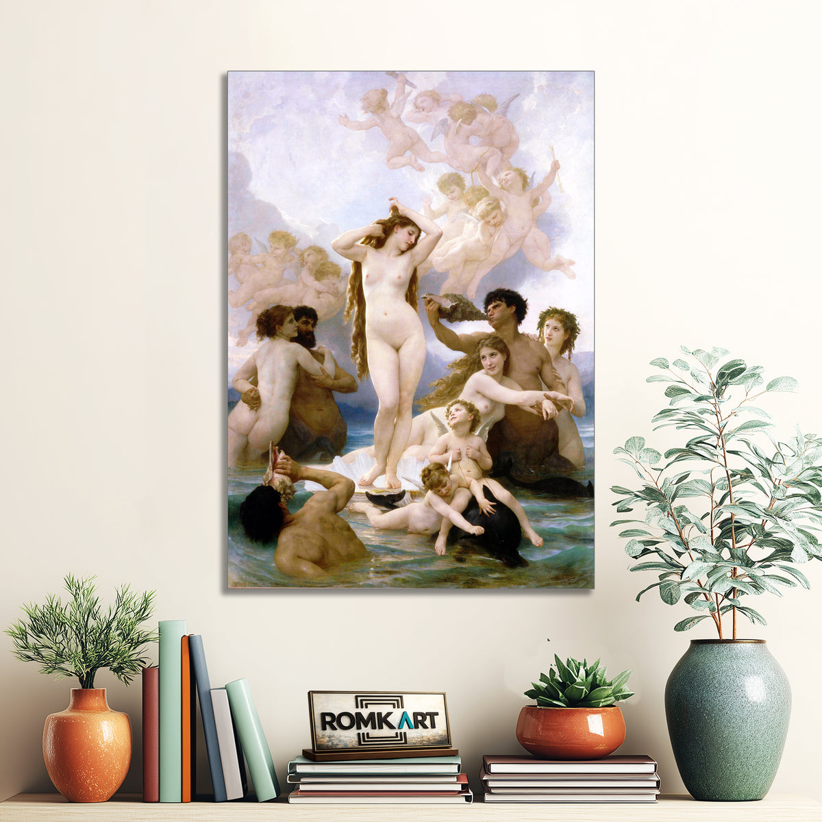 William-adolphe Bouguereau The Birth Of Venus 1878 – Reproduction