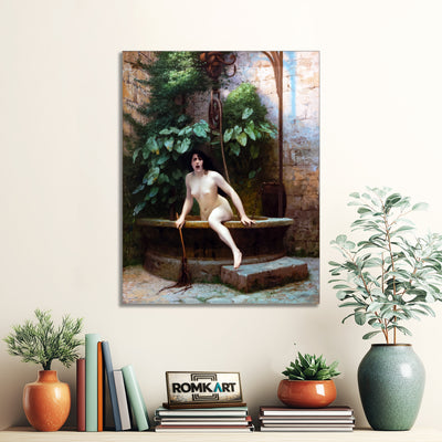 Jean Leon Gerome Truth Coming Out Of Her Well 1896 – Reproduction