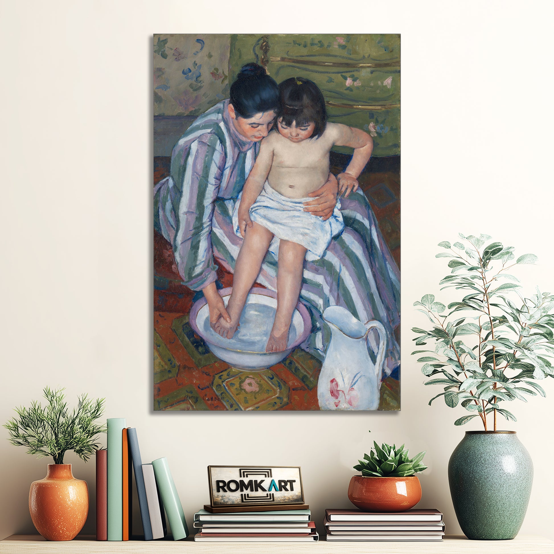 Mary Cassatt The Child Bath 1893 – Reproduction