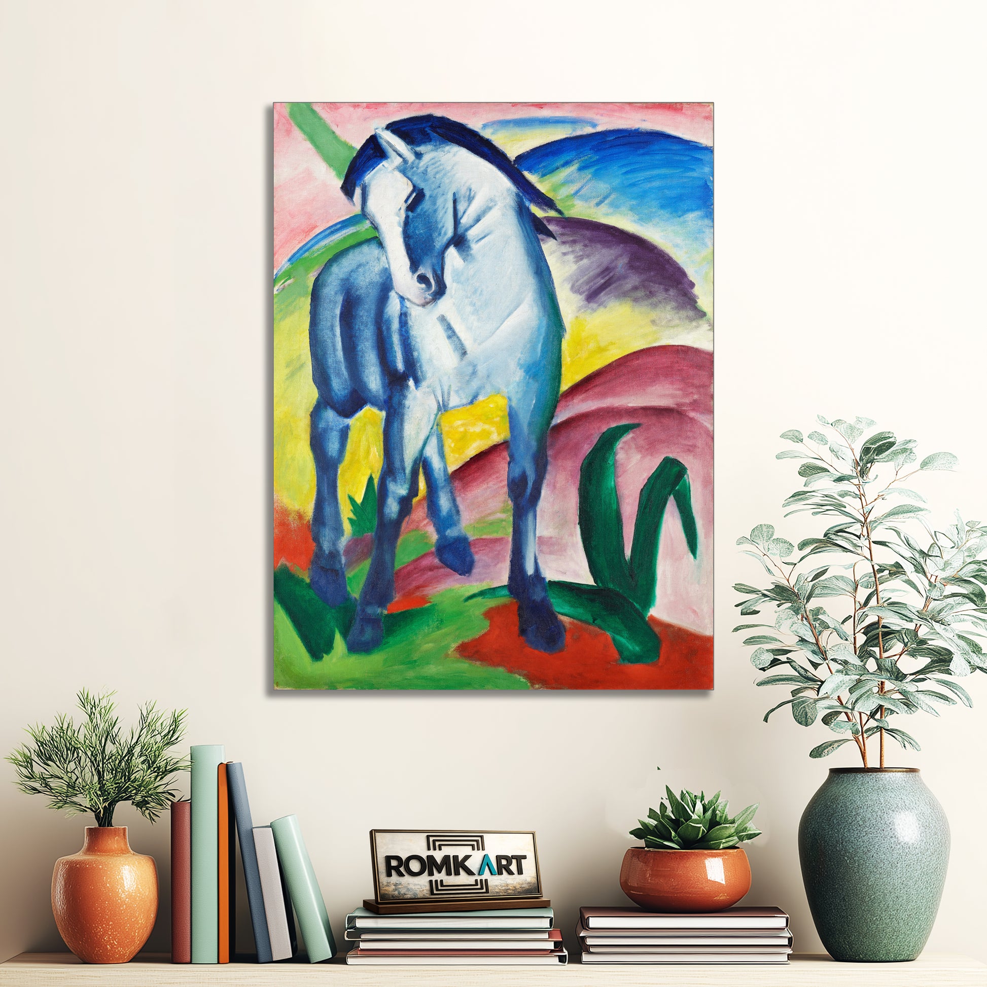 Franz Marc Blue Horse I 1911 – Reproduction