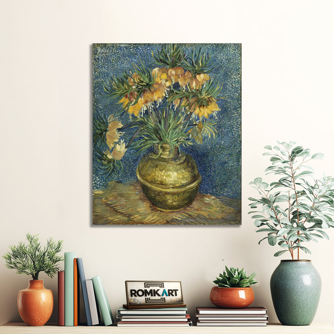 Vincent Van Gogh Imperial Fritillaries In A Copper Vase 1887 – Reproduction