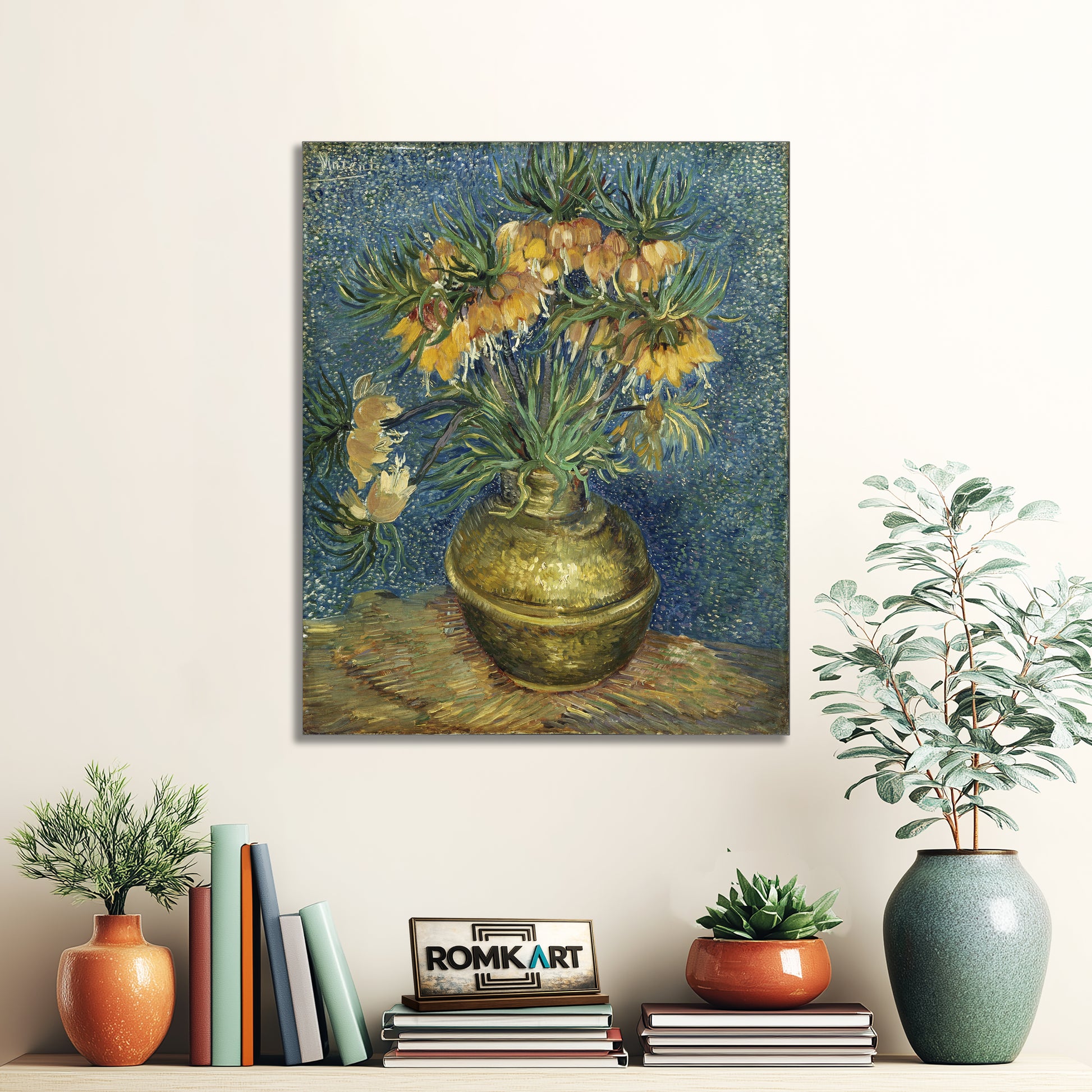 Vincent Van Gogh Imperial Fritillaries In A Copper Vase 1887 – Reproduction