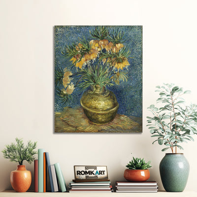 Vincent Van Gogh Imperial Fritillaries In A Copper Vase 1887 – Reproduction