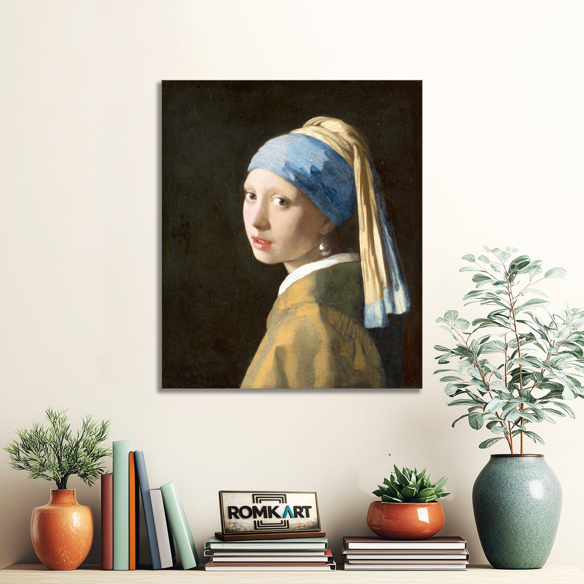 Johannes Vermeer Girl With A Pearl Earring Vermeers – Reproduction