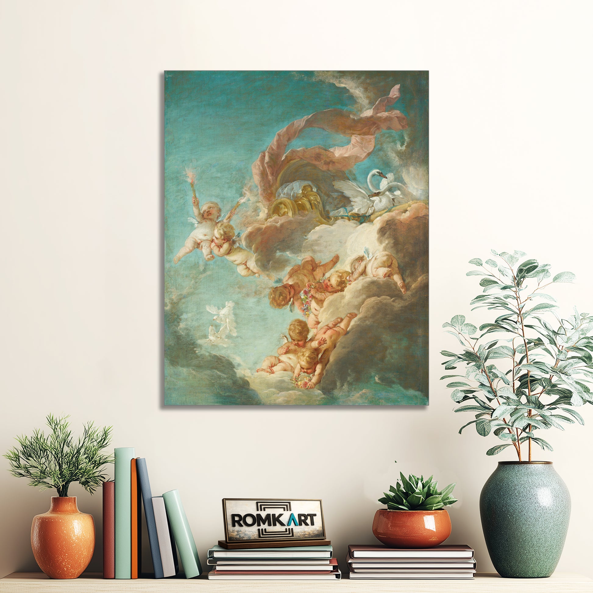 Francois Boucher The Chariot Of Venus – Reproduction