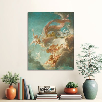 Francois Boucher The Chariot Of Venus – Reproduction