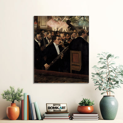 Edgar Degas The Orchestra At The Opera 1870 – Reproduction