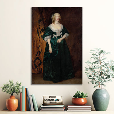 Anthony Van Dyck Anne Sophia. Countess of Carnarvon 1695 – Reproduction