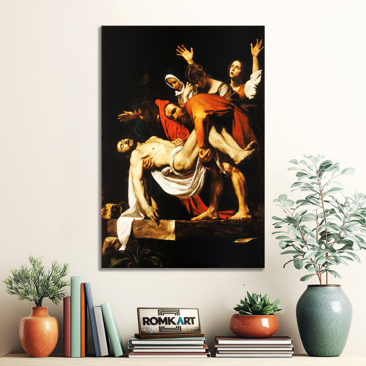 Caravaggio Entombment Of Christ – Reproduction