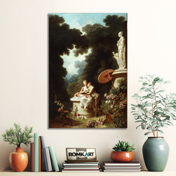 Jean-honor Fragonard The Progress Of Love Love Letters 1771-1772 – Reproduction