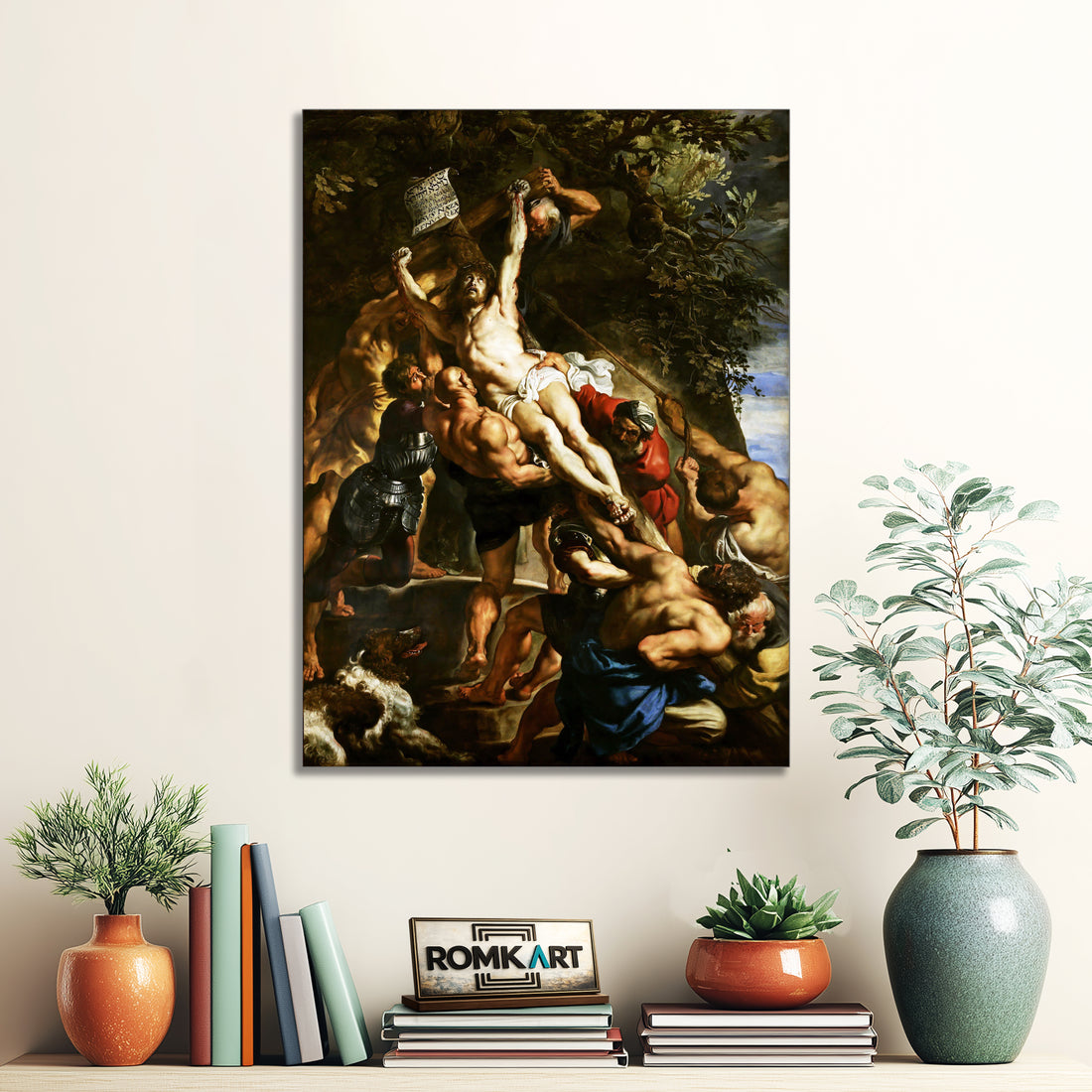 Peter Paul Rubens Elevation Of The Cross Central Panel C 1610 – Reproduction