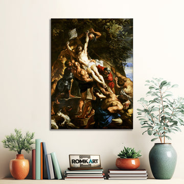 Peter Paul Rubens Elevation Of The Cross Central Panel C 1610 – Reproduction