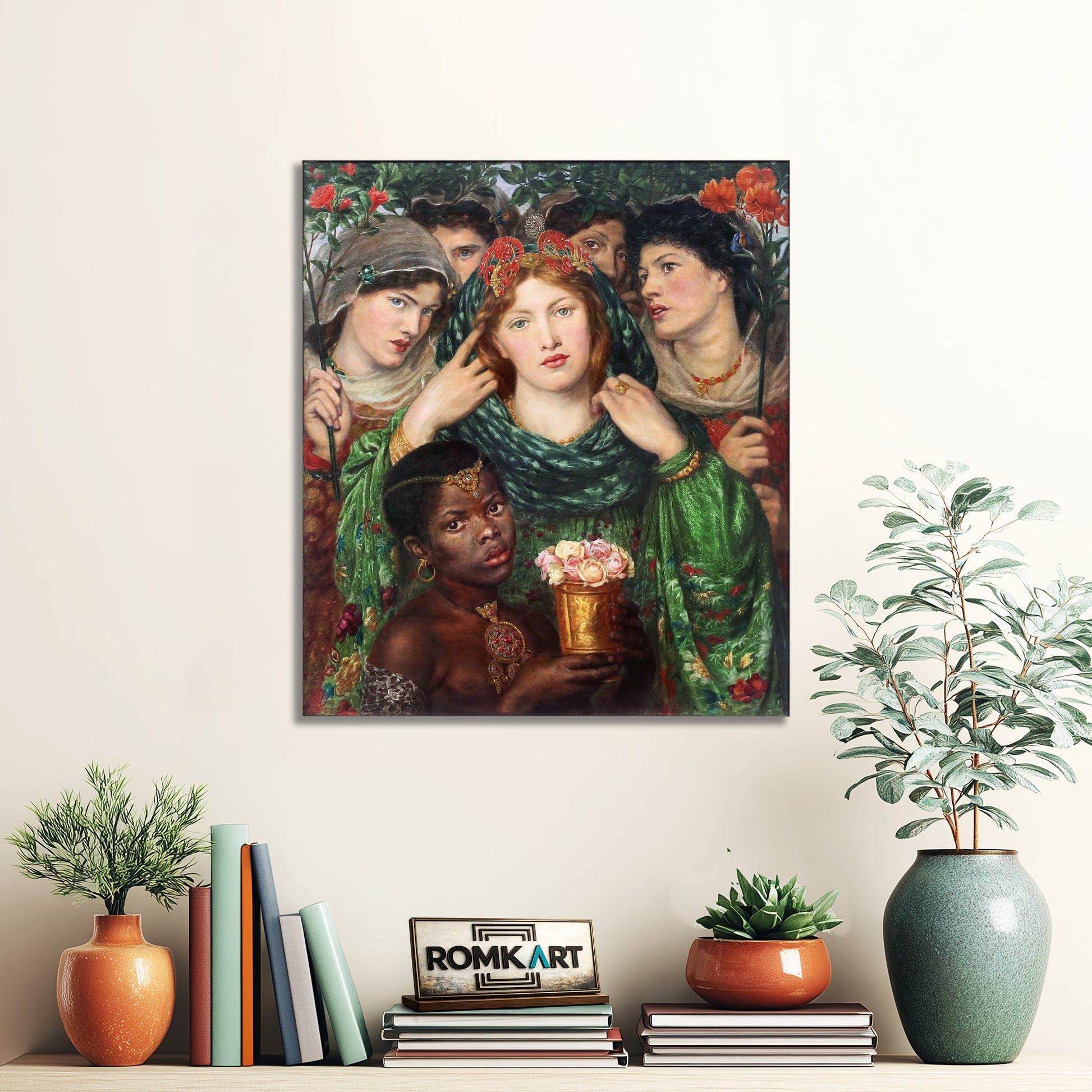 Dante Gabriel Rossetti The Beloved 1865-1866 – Reproduction
