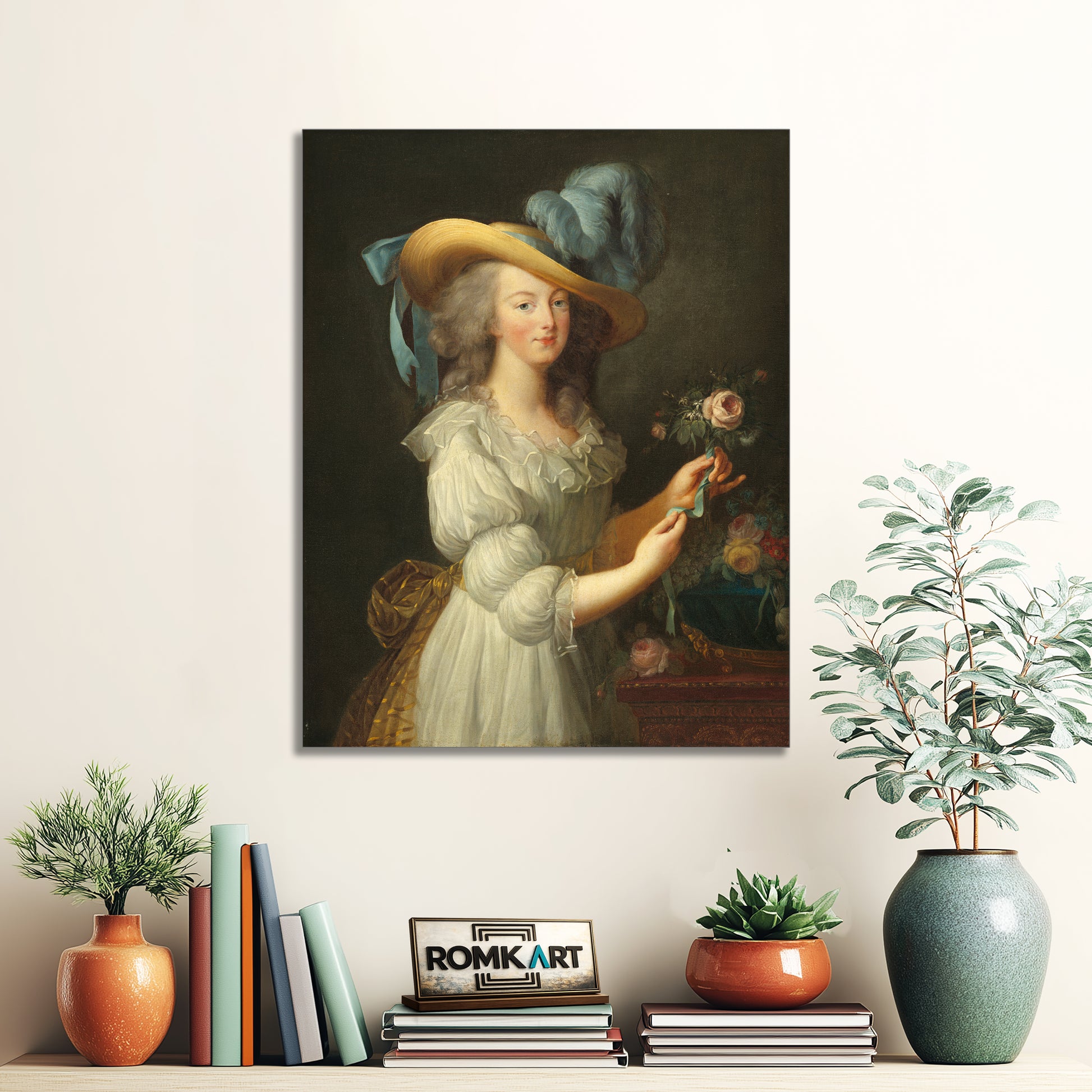 Elisabeth Vigee Le Brun Marie Antoinette In A Chemise Dress 1783 – Reproduction