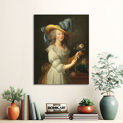 Elisabeth Vigee Le Brun Marie Antoinette In A Chemise Dress 1783 – Reproduction