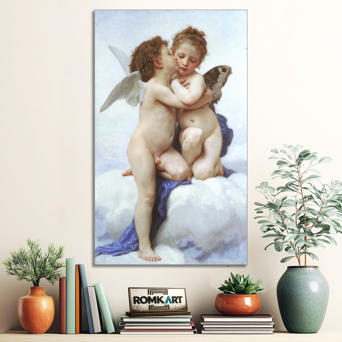 William-adolphe Bouguereau The First Kiss 1890 – Reproduction