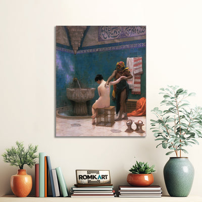 Jean Leon Gerome The Bath 1880 – Reproduction