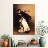 John Singer Sargent Spanish Dancer 1879-1882 A Preparatory Oil Study For El Jaleo – Reproduction