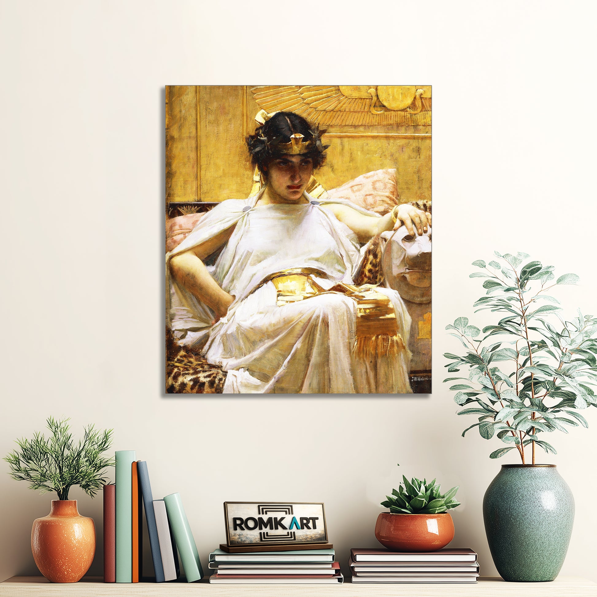 John William Waterhouse Cleopatra 1888 – Reproduction