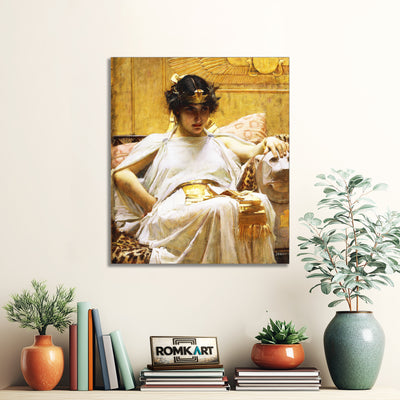 John William Waterhouse Cleopatra 1888 – Reproduction