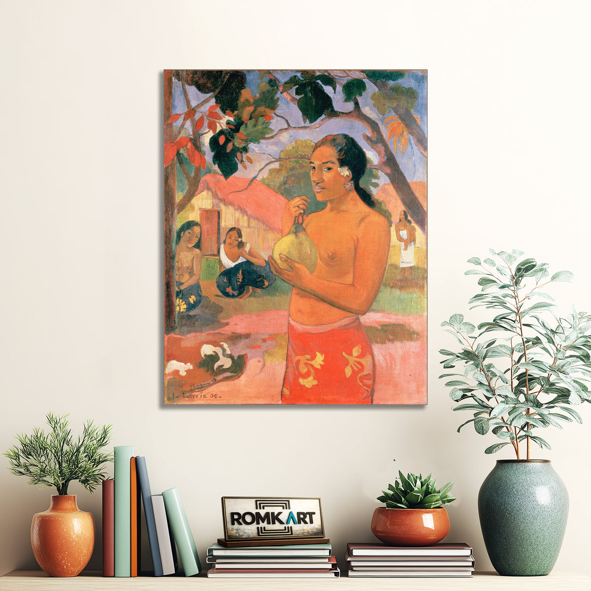 Paul Gauguin The Woman Holding Fruit 1893 – Reproduction