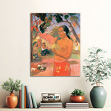 Paul Gauguin The Woman Holding Fruit 1893 – Reproduction