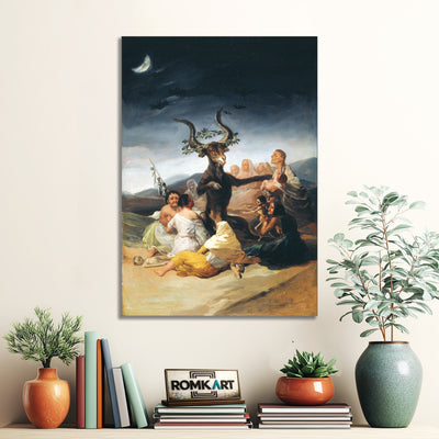Francisco Goya Witches Sabbath 1797 - 1798 – Reproduction