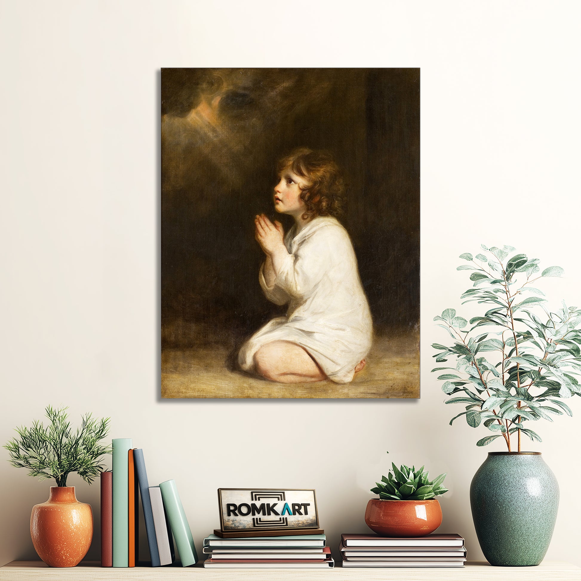 Sir Joshua Reynolds The Infant Samuel 1776 – Reproduction