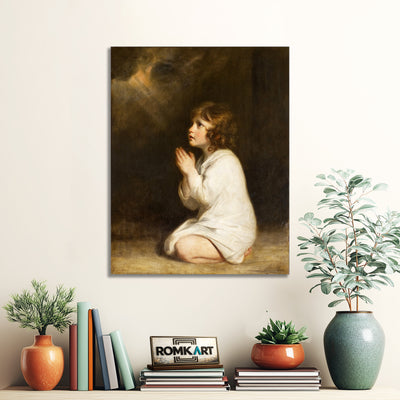 Sir Joshua Reynolds The Infant Samuel 1776 – Reproduction