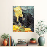 Vincent Van Gogh Portrait Of Doctor Gachet 1890 – Reproduction