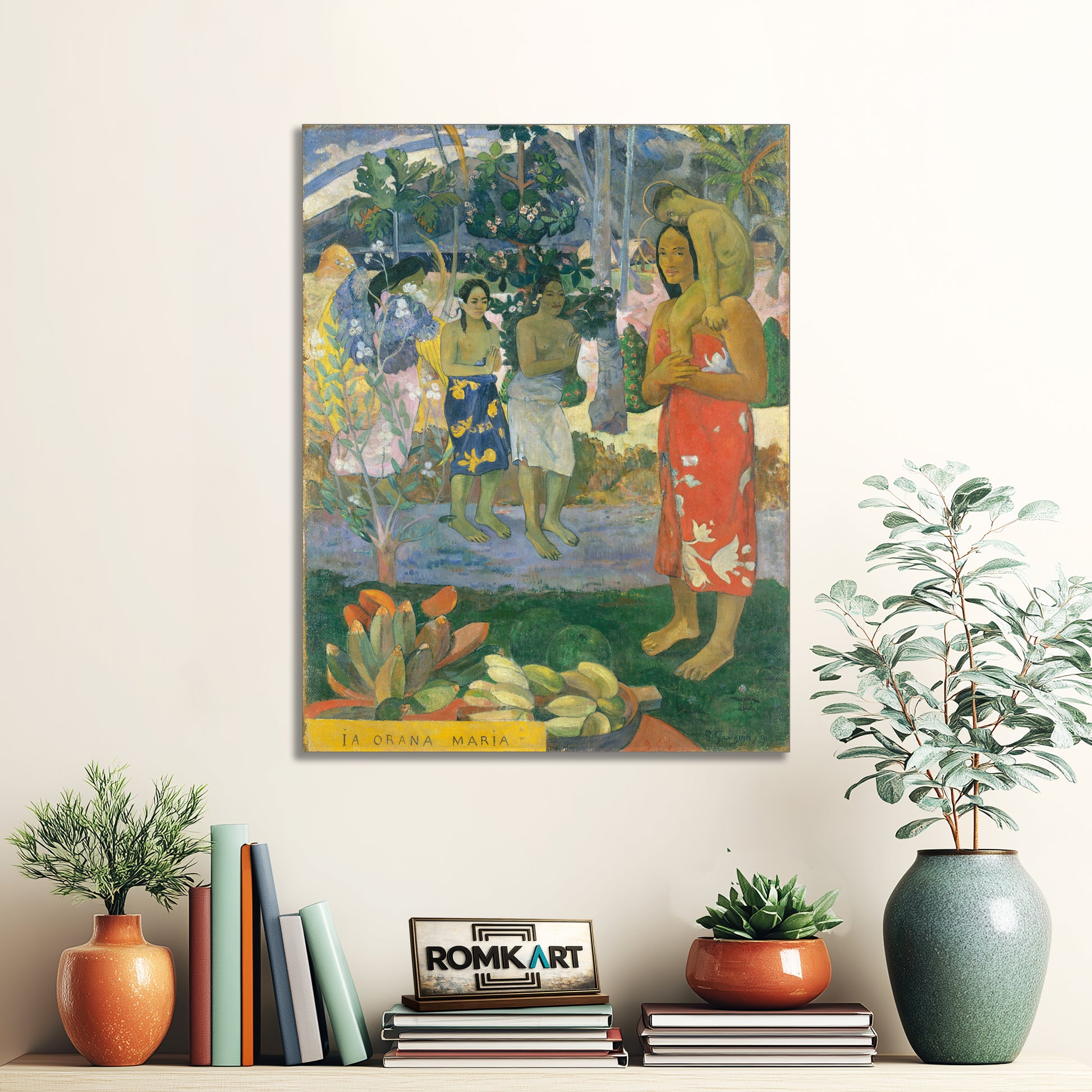 Paul Gauguin Tahitian Orana Maria Hail Mary 1891 The Met – Reproduction