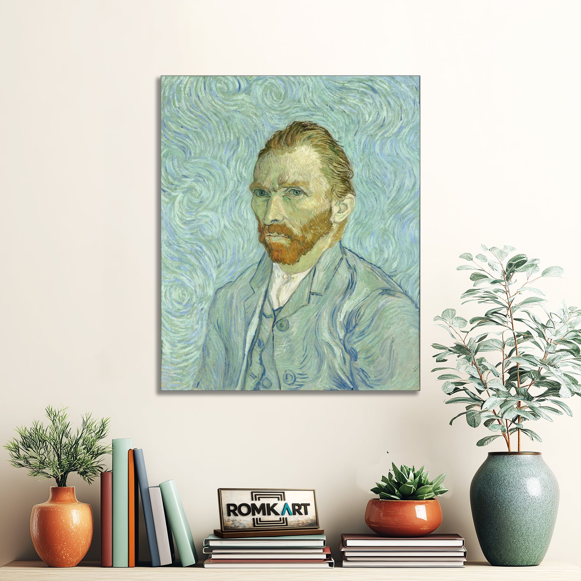 Vincent Van Gogh Self-portrait 1889 – Reproduction