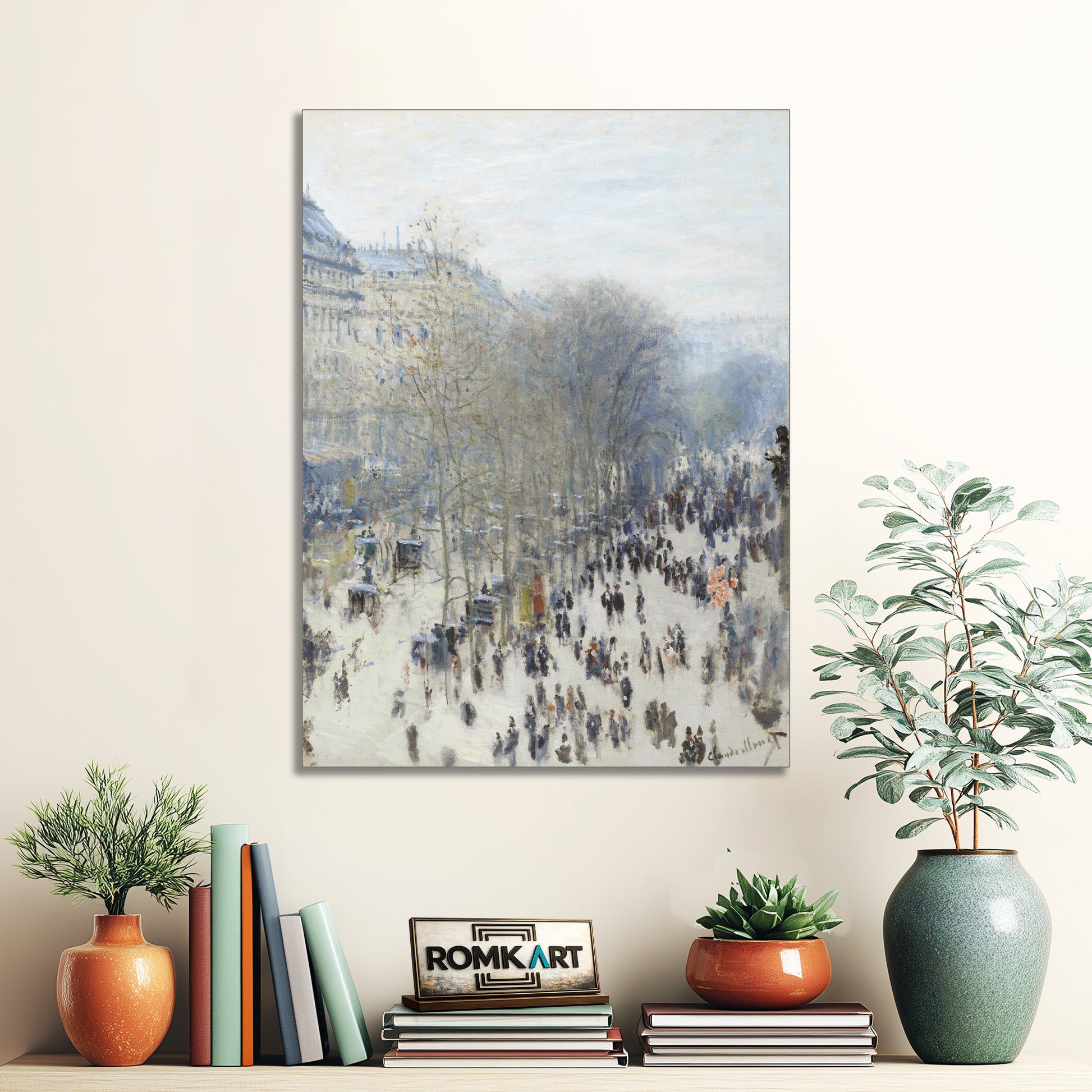 Claude Monet Boulevard Des Capucines 1873 – Reproduction