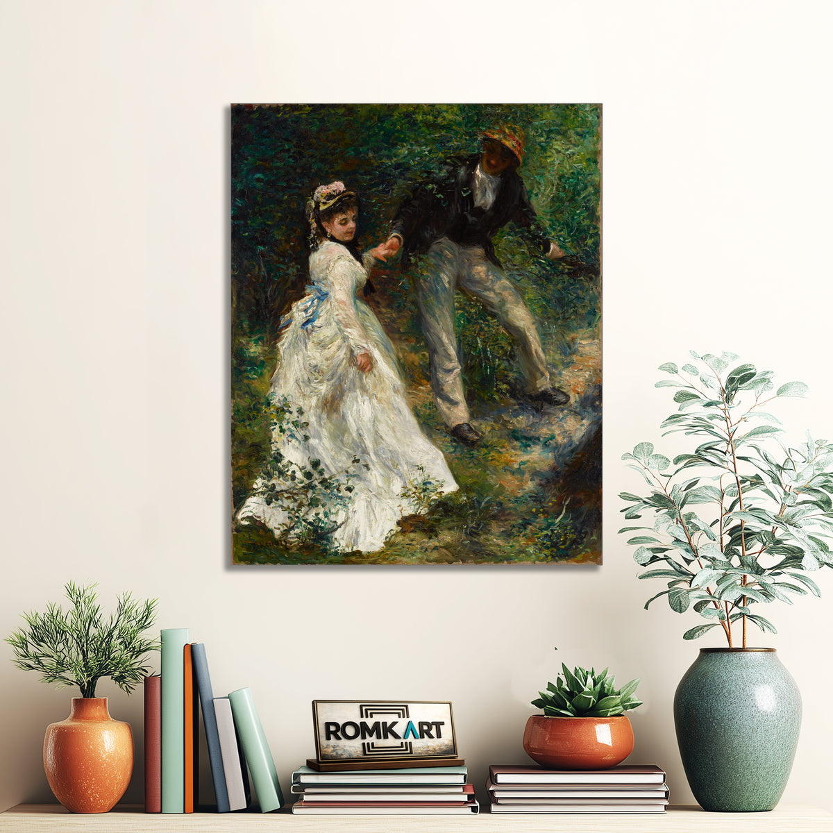 Pierre-auguste Renoir La Promenade 1870 – Reproduction