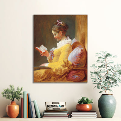 Jean-honor Fragonard Young Girl Reading – Reproduction