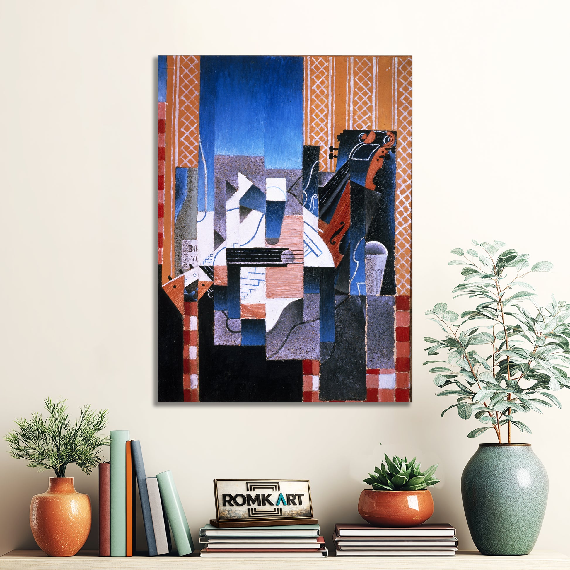 Juan Gris - Violin And Guitar 1913 Cubism – Reproduction