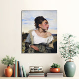 Eugene Delacroix Orphan Girl At The Cemetery 1823-1824 – Reproduction