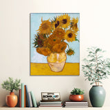 Vincent Van Gogh Still Life Vase With Twelve Sunflowers 1888 – Reproduction