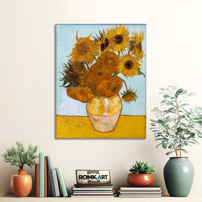 Vincent Van Gogh Still Life Vase With Twelve Sunflowers 1888 – Reproduction